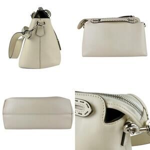Fendi leather Beige Way shoulder By bag the handbag Tan silver